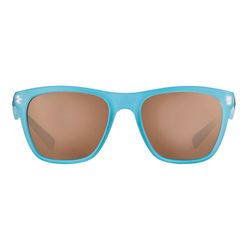 Flying Fisherman Fowey Sunglasses Unisex Matte Azure Frame Copper Lens Polarized
