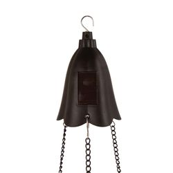 Glitzhome 30 in. H X 10.25 in. W X 10.25 in. D Plastic Basket Hanging Bowl Planter Brown