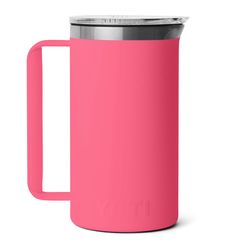 YETI Rambler 64 oz Tropical Pink Pitcher Stainless Steel