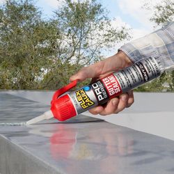 Flex Seal Family of Products Flex Caulk Pro Series White Polymer Advanced Hybrid Polymer Caulk Seala