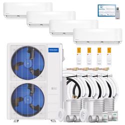 MRCOOL DIY 5th Gen(12 kbtu, 12 kbtu, 12 kbtu, 12 kbtu) 4 Zone 48000 BTU 22 SEER Ductless Mini Split