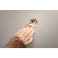 Hyde Better Finish 4 in. L X 4 in. W Reinforced Aluminum White Self Adhesive Wall Repair Kit