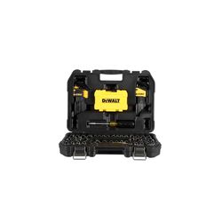 DeWalt 1/4 and 3/8 in. drive Metric/SAE Mechanic's Tool Set 108 pc