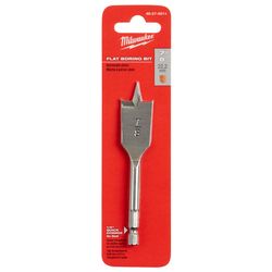 Milwaukee 7/8 in. D X 4.5 in. L Flat Boring Auger Bit Carbon Steel 1 pc
