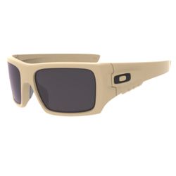 Oakley SI Ballistic Det Cord Sunglasses Unisex Desert Tan Frame Grey Lens