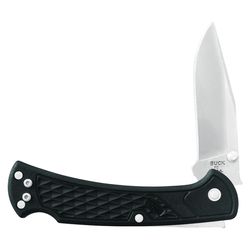 Buck Knives 112 Ranger Slim Select Black 420 HC Stainless Steel > 6 in. Folding Knife