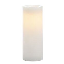 Sterno Home White Vanilla Scent Smooth Pillar Candle