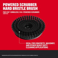 CRAFTSMAN Hard Bristle Power Scrubber Brush