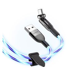 Statik PowerPivot Type C to Type C Cable 3 ft. Blue