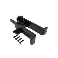 Fortress Building Products Versai 2 in. H X 2 in. W Gloss Steel Fork Gate Latch
