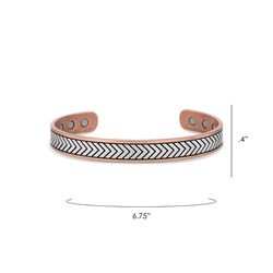 Montana Silversmiths Men's Destined Cuff Copper Bracelet