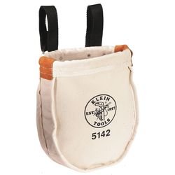 Klein Tools 8 in. W X 10 in. H Canvas Utility Bucket Beige 1 pc