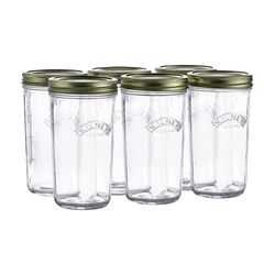 Kilner Wide Mouth Canning Jar 17 oz 6 pk