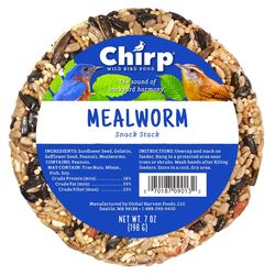 Chirp Snack Stack Mealworm Wild Bird Food 7 oz