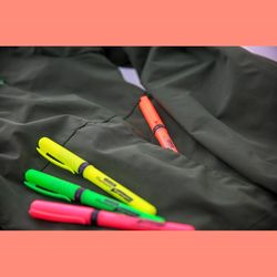 Bazic Products Fluorscent Neon Color Assorted Chisel Tip Highlighter 4 pk