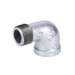 STZ Industries 3/4 in. FIP each X 3/4 in. D MIP Galvanized Malleable Iron 90 Degree Street Elbow