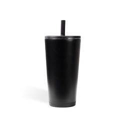Hydrojug Everyday Tumbler 20 oz Black BPA Free Everyday Tumbler 20oz Insulated Straw Tumbler