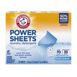 Arm & Hammer Refreshing Breeze Scent Detergent Sheets 35 pk