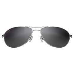 Maui Jim Baby Beach Sunglasses Unisex Silver Frame Neutral Grey Lens Polarized