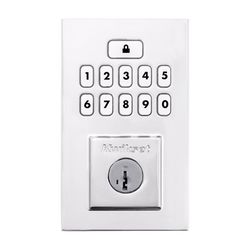 Kwikset SmartCode Polished Chrome Metal Electronic Deadbolt