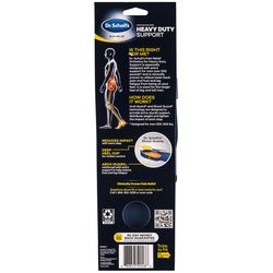 Dr Scholl's Heavy Duty Support Insoles 8-14 Multicolored 1 pair