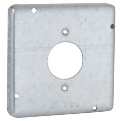 Raco Square Steel 1 gang 4-11/16 in. H X 4-11/16 in. W Box Cover