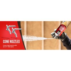 Great Stuff Wide Spray Cream Polyurethane Foam Insulating Sealant 36 oz