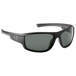 Flying Fisherman Reefline Sunglasses Unisex Matte Black Frame Smoke Lens Polarized