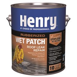 Henry Smooth Black Asphalt All-Weather Roof Cement 1 gal
