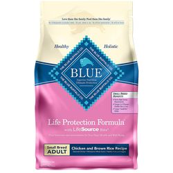Blue Buffalo Life Protection Formula Adult Chicken and Brown Rice Dry Dog Food 5 lb
