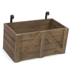 Tripar 15-3/4 in. L X 12-3/4 in. W X 35-1/2 in. H Brown Tiered Storage Organizer