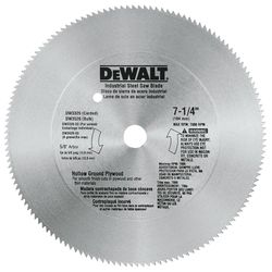 DEWALT 7-1/4 in. D X 5/8 in. Steel Circular Saw Blade 140 teeth 1 pk