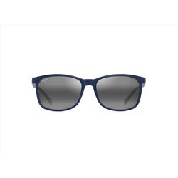 Maui Jim Hulili Sunglasses Men's Matte Blue Frame Neutral Gray Lens Polarized