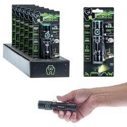 Kodiak 2000 lm Black/Green LED Rechargeable Rechargeable Flashlight 18650 Battery