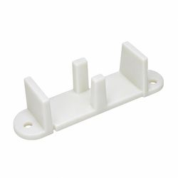 Barton Kramer 2.75 in. L Brown Plastic Closet Door Guide 1 pk