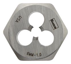 Irwin Hanson Metric 6 - 1.00 mm Hexagon Die