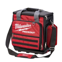Milwaukee Packout Ballistic Nylon Tech Bag 58 pocket Black/Red 1 pc