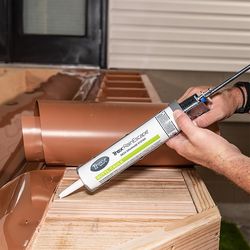 Trex Rainescape 11.75 in. H X 1.75 in. W X 1.75 in. L Gray Poly Gutter Sealant