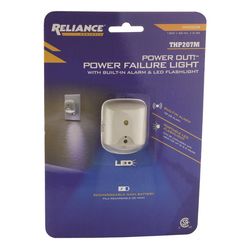 Reliance Controls Power Out 100 lm White LED Rechargeable Flashlight