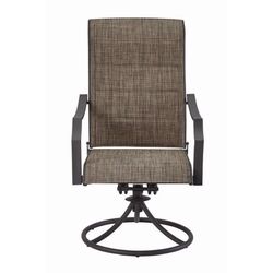 Living Accents Ainsley 7 pc Gray Swivel and Sling Dining Set Gray