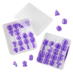Wilton Letter and Number Fondant Tool Set 42 pc