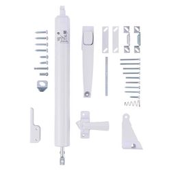 Ace White Aluminum/Steel Pneumatic Screen/Storm Door Closer