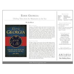 Arcadia Publishing Eerie Georgia History Book