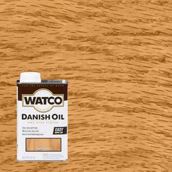 WATCO Transparent Natural Oil-Based Danish Oil 1 pt