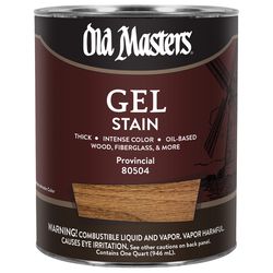 Old Masters Semi-Transparent Provincial Oil-Based Alkyd Gel Stain 1 qt