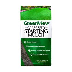 GreenView Seeding Success All Grasses Sun or Shade Grass Seed Starting Mulch 38 lb