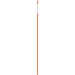 HILLMAN 48 in. Round Orange Driveway Marker 1 pk