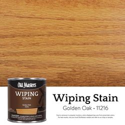 Old Masters Semi-Transparent Golden Oak Oil-Based Wiping Stain 1/2 pt