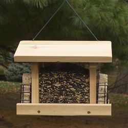 Woodlink Audubon Wild Bird 5 lb Cedar Ranch Double Suet Bird Feeder 4 ports