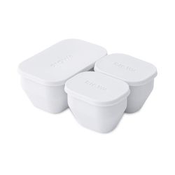 Rigwa Life 12 oz Gray Food Storage Container Set 1 pk